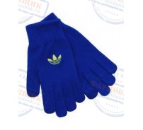 Перчатки adidas, модель Trefoil Gloves, цвет голубой